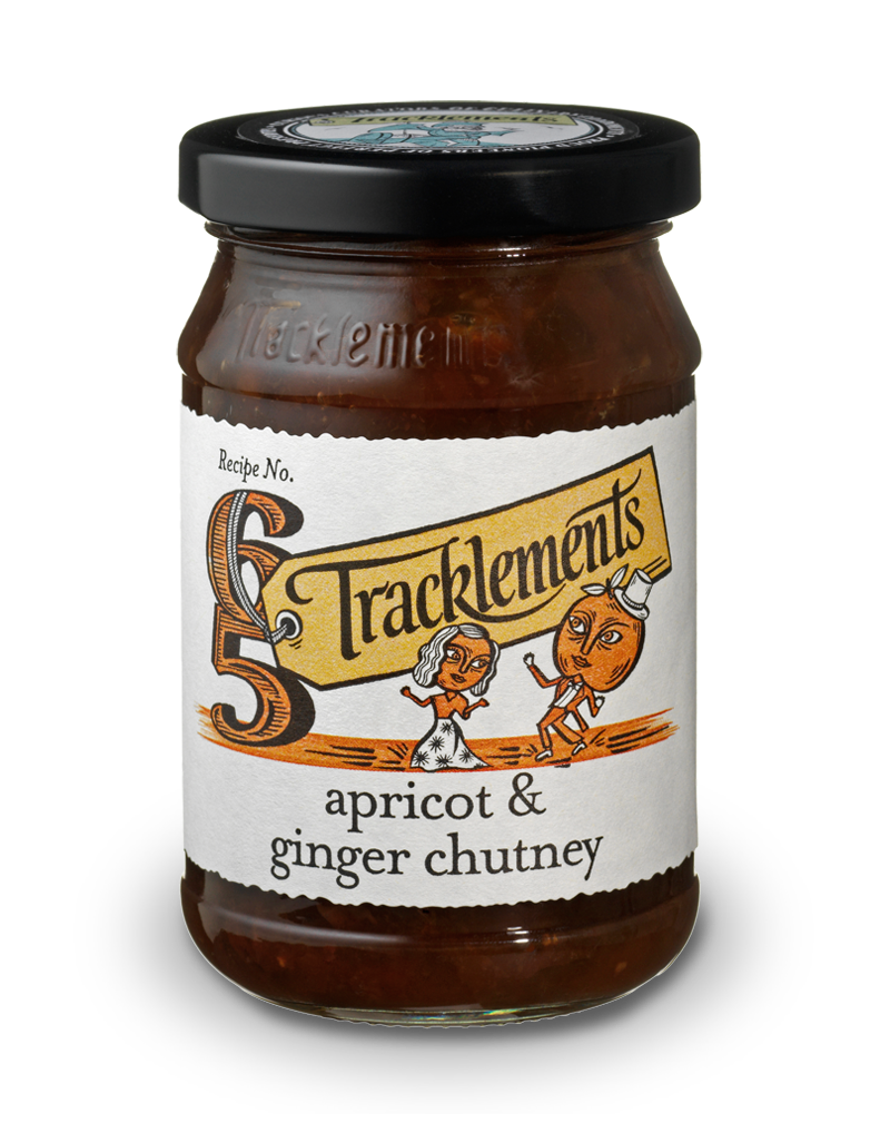 Apricot and ginger chutney