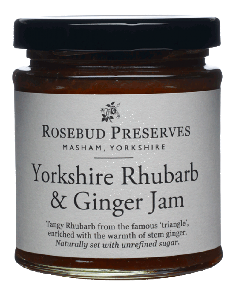 Yorkshire rhubarb and ginger jam