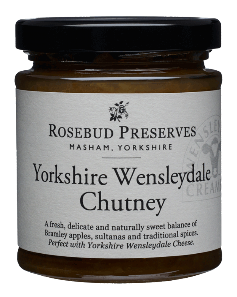 Yorkshire wensleydale chutney