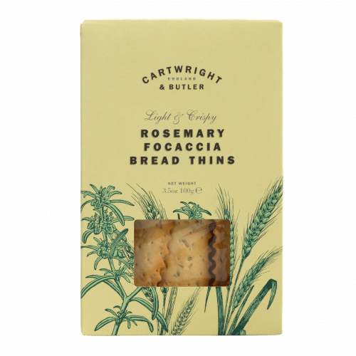Rosemary Foccacia Bread Thins
