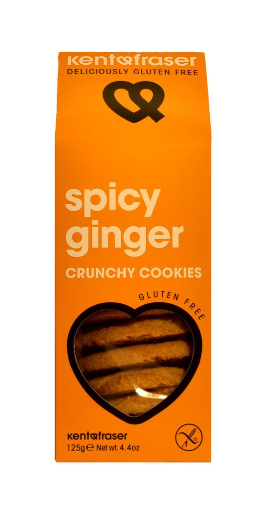 Spicy Ginger crunchy cookies (gluten free)